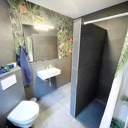 Monteurwohnung Korte, Teams, 4 Einzelzimmer, 2 Doppelzimmer 2024 Renoviert, Smart Tv, Garten, 3 Baeder Ibbenbüren